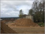 Устройство подпорных стен при помощи габионов