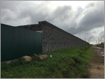 Устройство подпорных стен из габионных конструкций